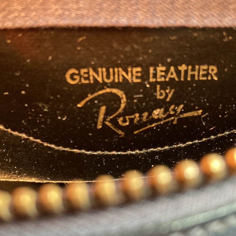 vintage genuine leather by Ronay purse - Picture 7 of 13